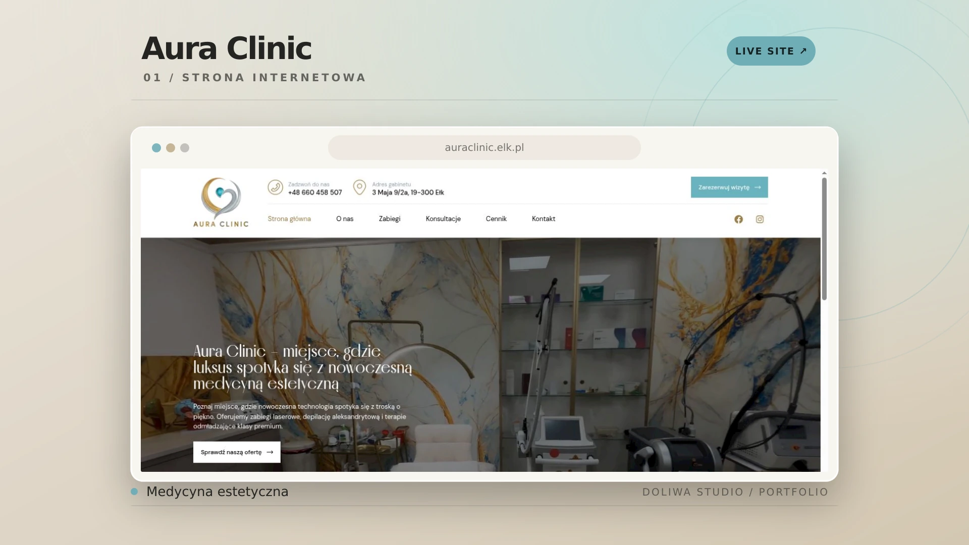 Aura Clinic — widok 1